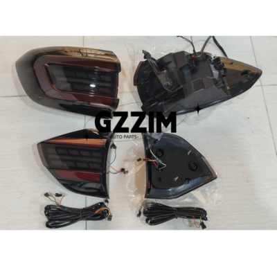 Car Parts LED Car Rear Lamp Light Modified Upgrade LED Brake Light Driving Tail Lights Assembly for Ford Everest 2016 -2020