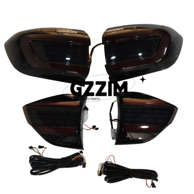 Car Parts LED Car Rear Lamp Light Modified Upgrade LED Brake Light Driving Tail Lights Assembly for Ford Everest 2016 -2020