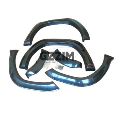 Plastic Black / White Car Fender Flare For Toyota Rocco Wheel Fender Flares