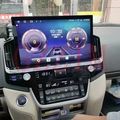 Toyota Land Cruiser LC200 2008-2021 के लिए Android स्क्रीन कार लेयर GPS नेविगेशन