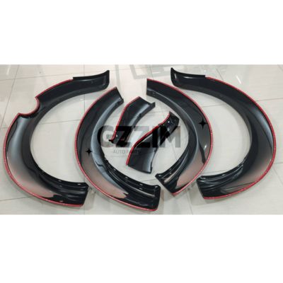 Plastic Black / White Car Fender Flare For Mazda BT50 2012 Wheel Fender Flares