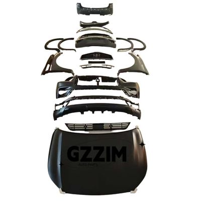 इन्फिनिटी QS80 कार फ्रंट रियर बम्पर ग्रिल हुड फेंडर स्पॉइलर बॉडीकिट