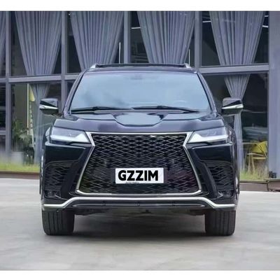 लेक्सस LX570 2008-2015 से LX600 स्टाइल अपग्रेड पार्ट्स कार फ्रंट और रियर बम्पर फेसलिफ्ट फेंडर हुड कार लैंप बॉडीकिट अपग्रेड पार्ट्स
