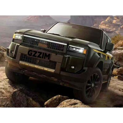 Modified Car Front Bumper Grille Auto Grille Light  LED Car Grilles Lamp for Toyota LC250